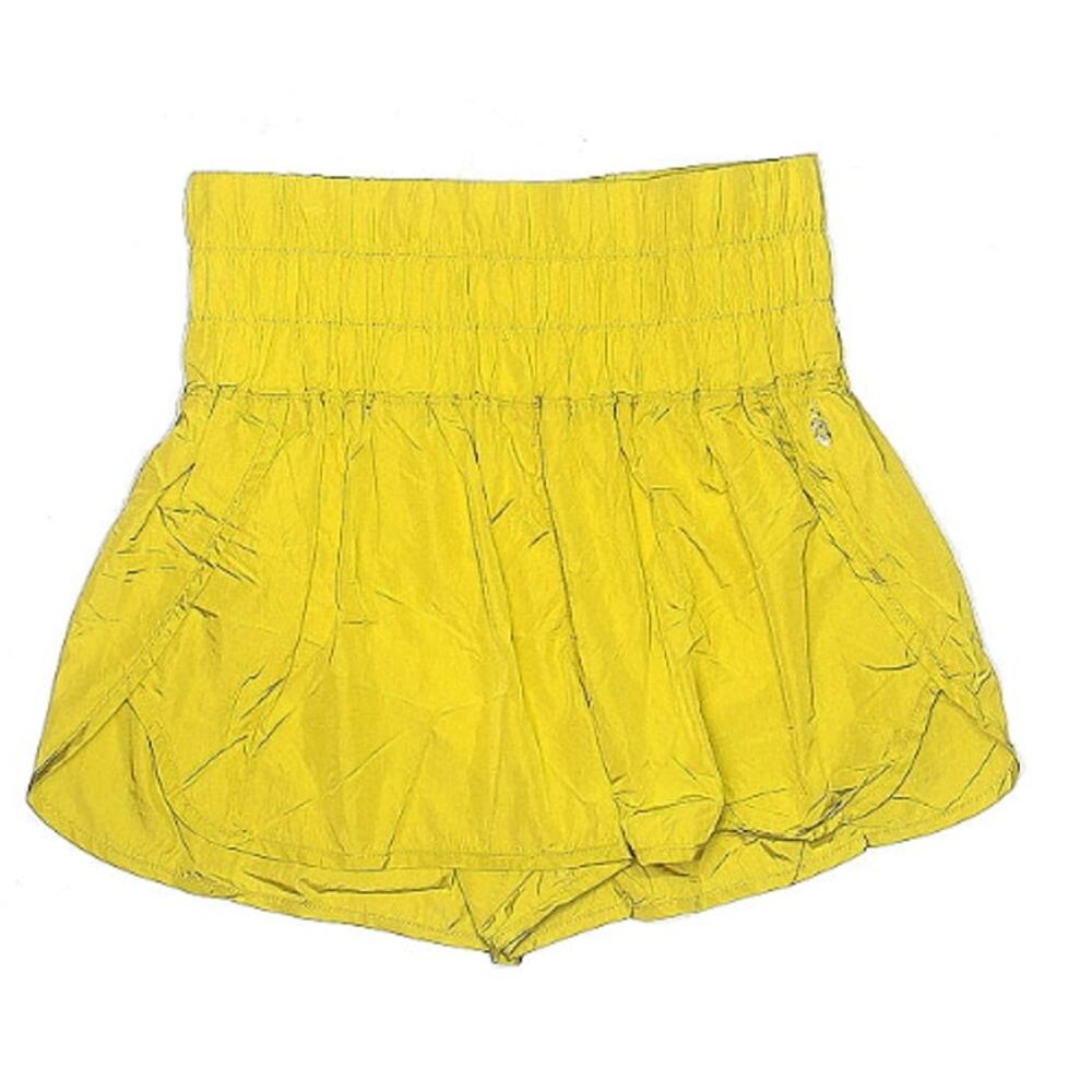 FP Movement yellow shorts